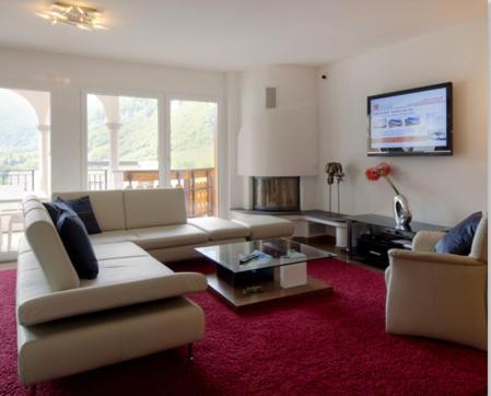 Residenz Ambassador B11 Apartment Leukerbad Bilik gambar